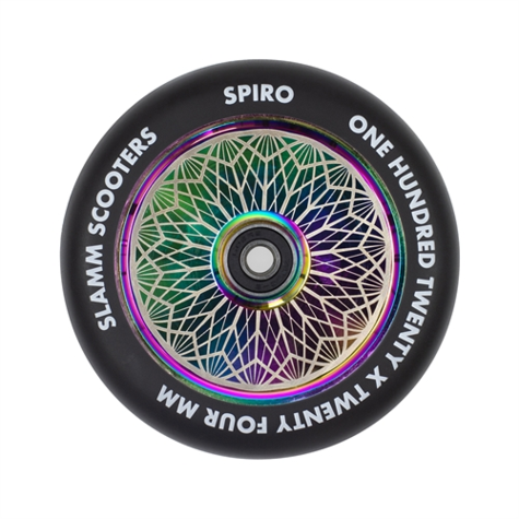 Slamm NeoChrome 120mm Spiro Hollow Core Wheels - main image