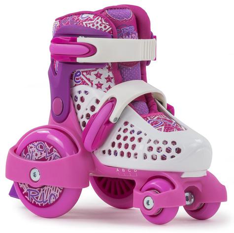 SFR Kids Stomper Adjustable Quad Skates - Pink