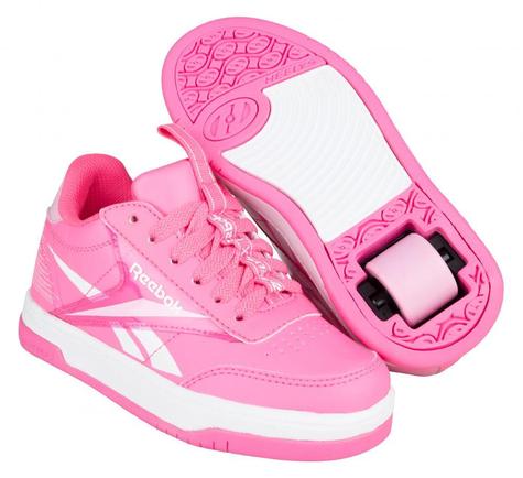 Heelys X Reebok Court Low Solar Pink/Light Pink/White
