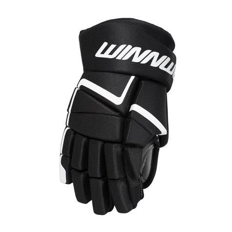 Winnwell Amp500 Knit Black Hockey Gloves Senior