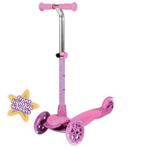 full light up pink scooter