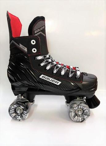 Bauer Ns Roller Skates With Air Waves Wheels