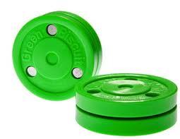 Green Biscuit Off-Ice Puck