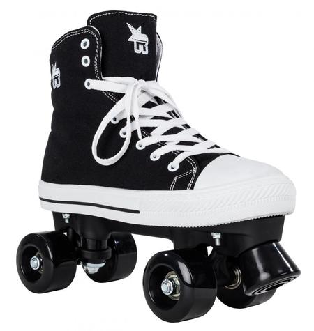 Rookie Canvas High Roller Skate Black