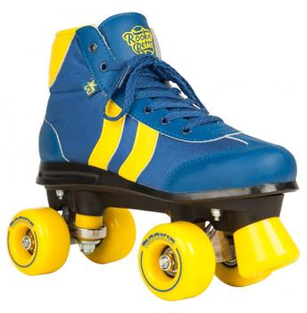 Rookie Rollerskates Retro V2.1 Blue & Yellow