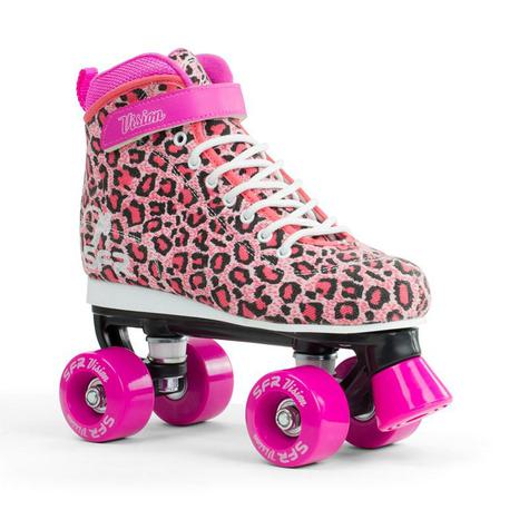 SFR Vision Canvas Leopard quad skate