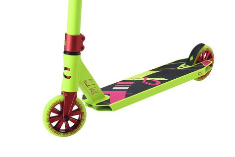 Claudius Vertesi Team Signature Neon Yellow Scooter - main image