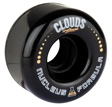 Clouds Urethane Wheels Nucleus 78a (Pack 4) Black 62 MM