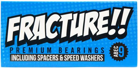 Fracture Premium Abec 9 Blue Bearing Pack of 8 - main image