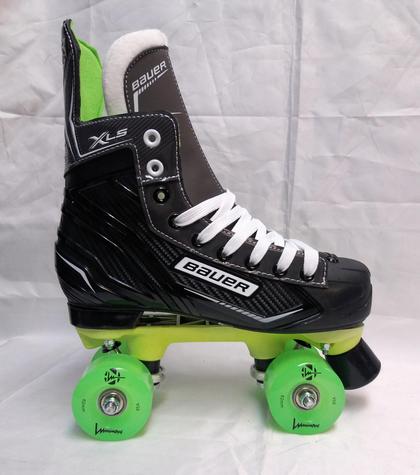 Bauer XLS Glow In The Dark And Luminous  Light Up Wheels  - main image
