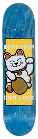 Enuff Lucky Cat Blue deck comes in 3 sizes - main image