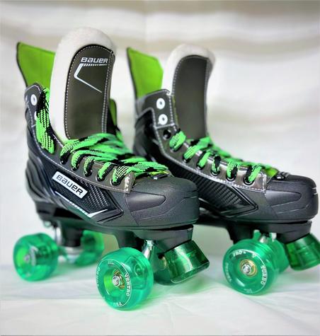 Bauer XLS roller CUSTOM QUAD skates - main image