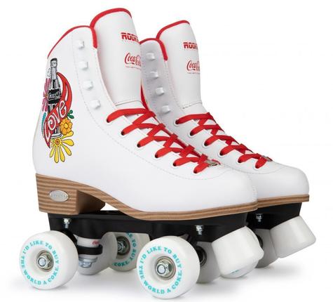 Rookie Rollerskates	Coca-Cola Love	WHITE