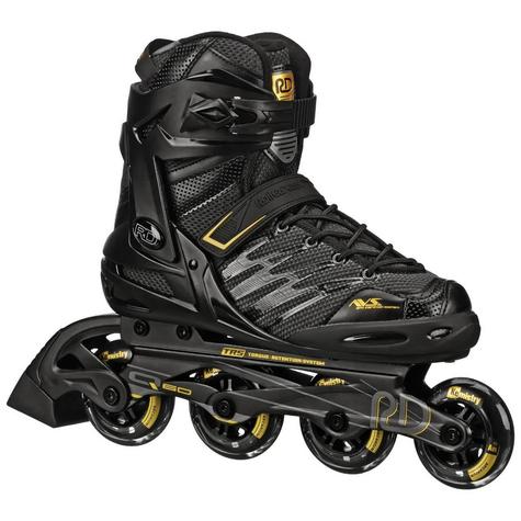 Roller Derby Aerio V2 - Q-60 In-Line Skates Black-Gold - main image