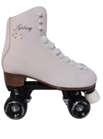 SFR Galaxy white figure Roller Quad Skates - main image