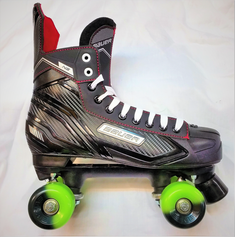 Bauer Ns Quad Roller Skates Two Tone Sims