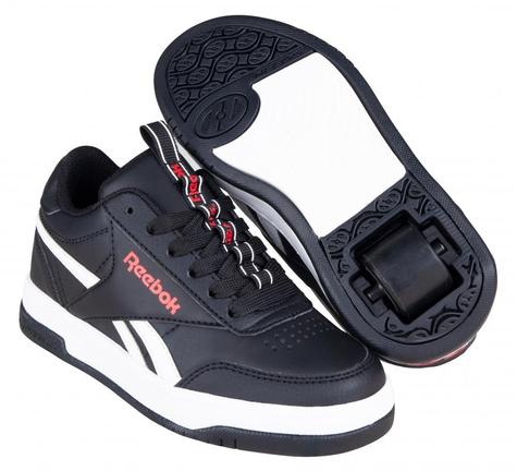 Heelys X Reebok Court Low Core Black/White/Vector Red