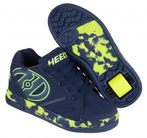 HEELYS ProPLE 2.0 Navy/Lime/Confetti