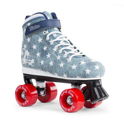 SFR Vision Roller Quad Skates - Canvas Jeans