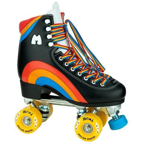 Moxi Rainbow Skates - Black - Adult 