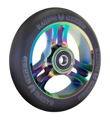 Blazer PRO Scooter Wheel Triple Xt With Abec 9 Neochrome 110mm