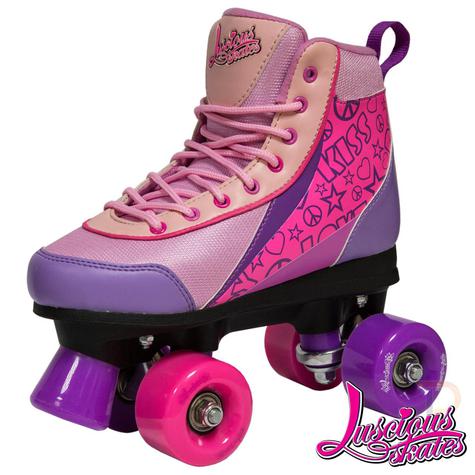 Luscious Retro Roller Quad Skates Pure Passion - Kids