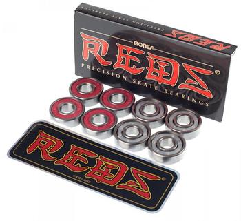 Bones Red Bearings Pack Of 16  8mm