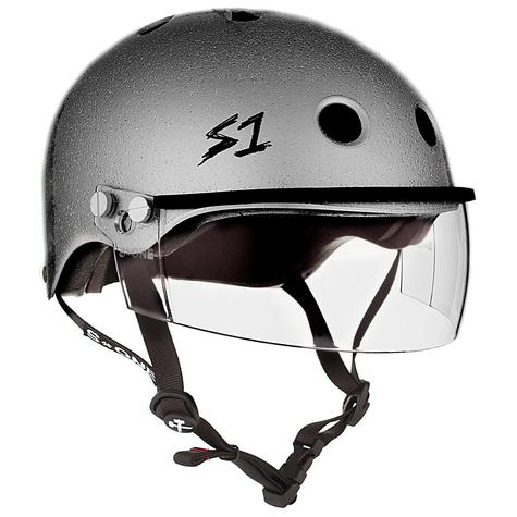 S1 Lifer Helmets Inc Visor - Silver Glitter