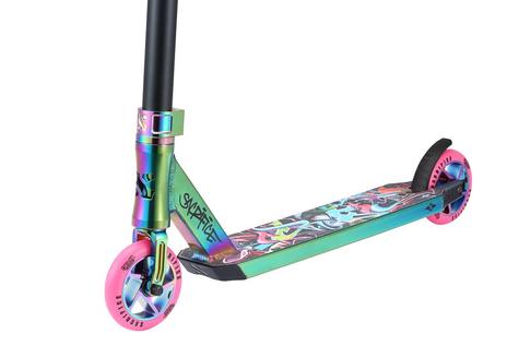 Sacrifice Flyte 100 V2 Neo Pink Graffiti Scooter - main image