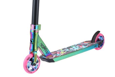 Sacrifice Flyte 100 V2 Neo Pink Graffiti Scooter