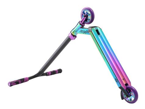 Sacrifice Flyte 100 V2 Neo Purple Graffiti Scooter - main image