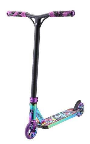 Sacrifice Flyte 100 V2 Neo Purple Graffiti Scooter - main image