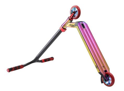 Sacrifice Flyte 115 V2 Neo Red Graffiti Scooter - main image