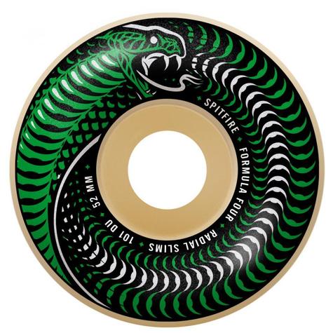 Spitfire Formula Four Wheels	Venomous Radial Slims 101 Natural  51mm	 - main image