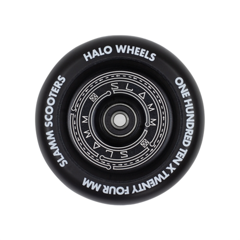 Slamm 110mm Halo Deep Dish Wheels Black