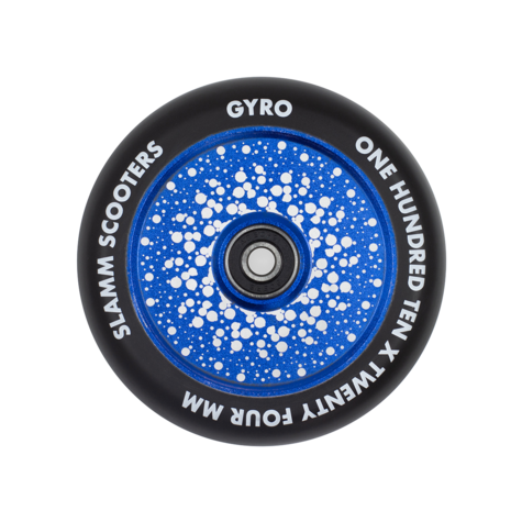 Slamm 110mm Gyro Hollow Core Wheels Blue - main image