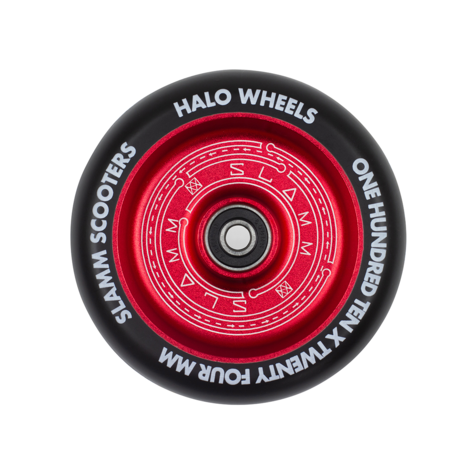 Slamm 110mm Halo Deep Dish Wheels Red