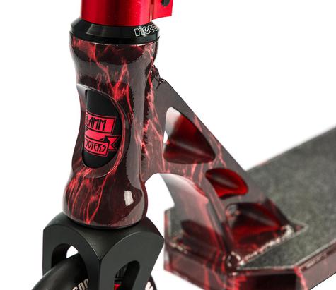 Slamm Urban VII Wrap Stunt Scooter Red - main image