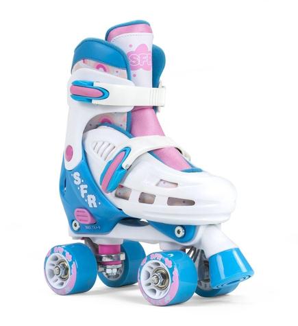 SFR Storm III Adjustable Quad Skates pink