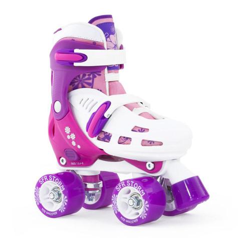 SFR Storm II Adjustable Quad Skates PINK
