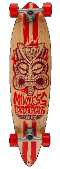Mindless Rogue Longboard Tiki Red - main image