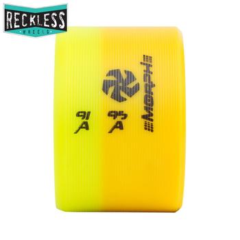 Reckless Morph Yellow Skate Wheels 91a/95a Pack of 4 - main image
