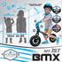 MADD MY 1st BMX BALANCE BIKE - BLACK / BLUE - thumbnail image 2