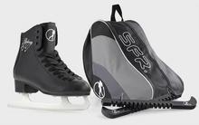 SFR Galaxy Ice Skates BLACK with Bag & Guards