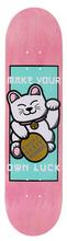 Enuff Lucky Cat Pink deck comes in 3 sizes