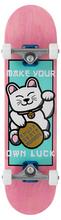 Enuff Lucky Cat Complete Skateboard Pink 8" x 32"