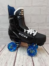 New CCM Next Custom Roller Skates Ventro Pro Wheels 