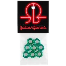 Next product: ROLLERBONES AXLE NUTS - 8mm pack of 8 Green