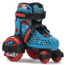 SFR Stomper Adjustable Quad Skates - Kids - Blue