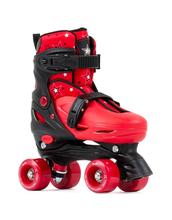 SFR Nebula Adjustable Quad Skates - Red - Kids